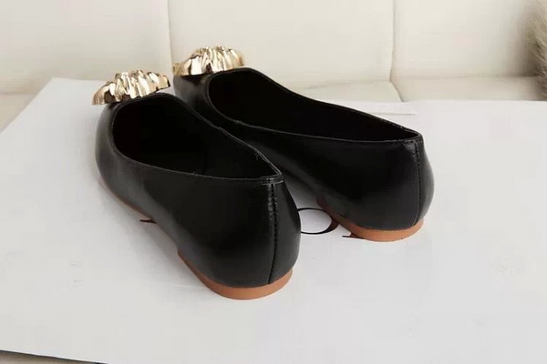 V Shallow mouth flat shoes Women--007